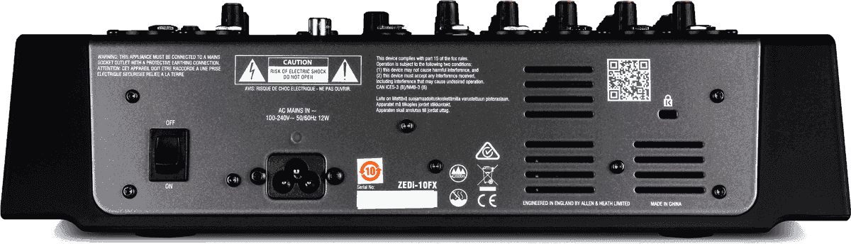 Allen & Heath ZEDi 10fx